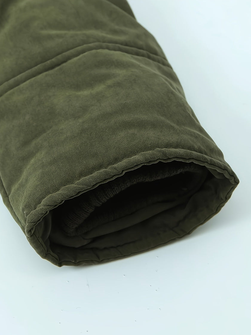 Parka Jacket Hooded Lined Mid Length Winter Coat | Carolyn