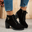 Aria | Women's Lace Up Heel Bold Comfort Boots with Every Step