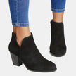 Hailey | Women's Block Heel Ankle Boots with Comfortable Casual Everyday Walking