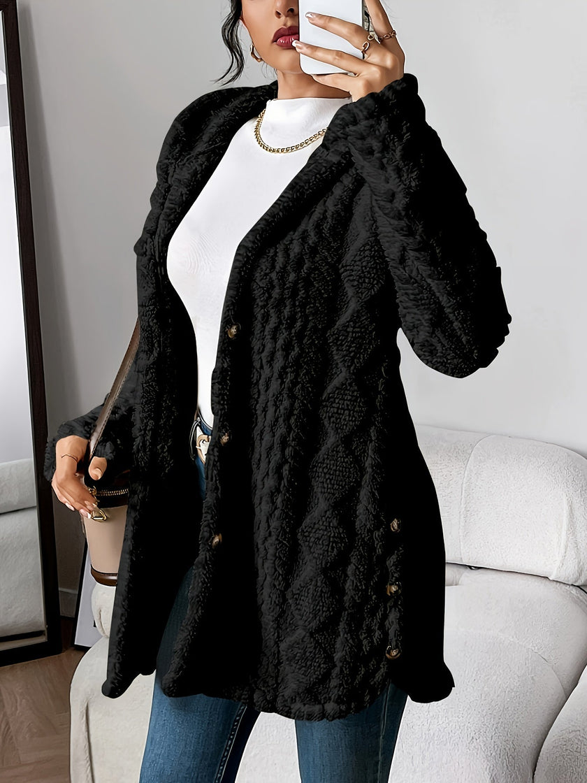 Hayden Soof | Women's Versatile Knit Hooded Cardigan Sweater