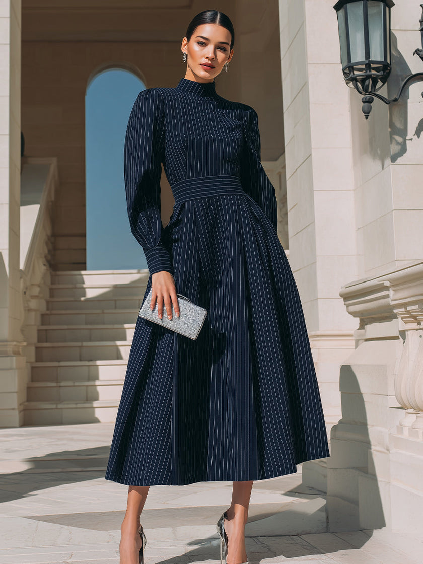 classic midi dress Lennox Line Polka Dot Midi Dress in Creamyour new go Women's Put Together Perfectly Blush