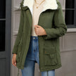 Parka Jacket Hooded Lined Mid Length Winter Coat | Carolyn