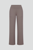 FJØRNA women's lightweight high-waist wide-leg summer trousers with pockets, breathable and stylish for warm weather.