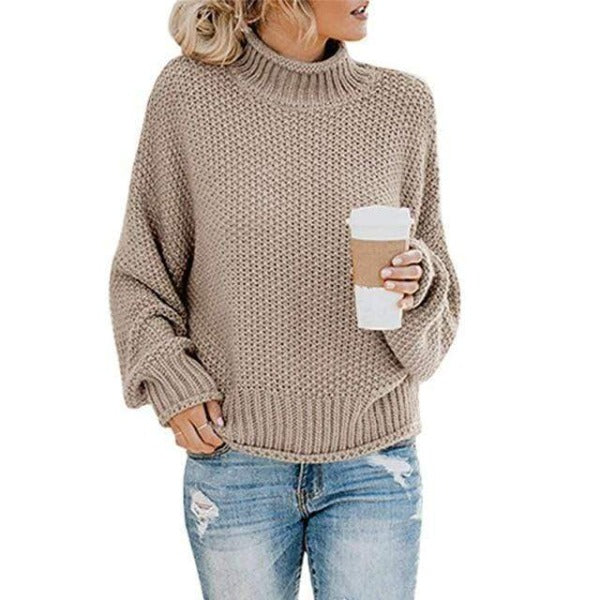 Elisabeth | Women's Chic Knit Turtleneck Sweater Pullover