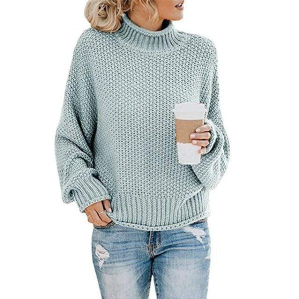 Elisabeth | Women's Chic Knit Turtleneck Sweater Pullover
