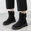 Freya | Women's Fur Lined Winter Ankle Boots with Chunky Suede Comfortable