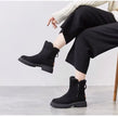 Freya | Women's Fur Lined Winter Ankle Boots with Chunky Suede Comfortable