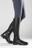 Freya | Women's Knee High Pull On Leather Boots with Comfortable Casual