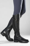 Freya | Women's Knee High Pull On Leather Boots with Comfortable Casual
