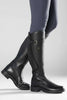 Freya | Women's Knee High Pull On Leather Boots with Comfortable Casual