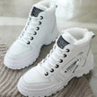 Freya | Women's Lace Up Winter Faux Fur Lined Boots with Comfortable