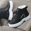 Freya | Women's Lace Up Winter Faux Fur Lined Boots with Comfortable