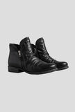 Freya | Women's Leather Side Zip Ankle Boots with Comfortable Casual Everyday