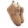 Mira | Women's Suede Ankle Lace Up Boots with Comfortable Casual Everyday