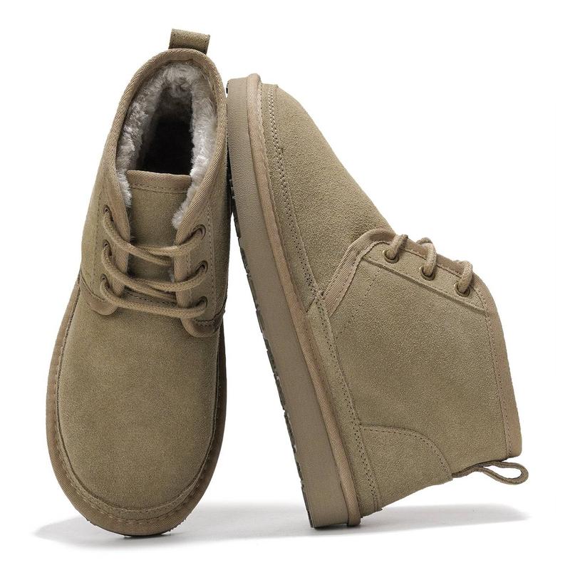 Mira | Women's Suede Ankle Lace Up Boots with Comfortable Casual Everyday