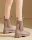 Freya | Women's Waterproof Non Slip Chelsea Lug Sole Boots with Comfortable