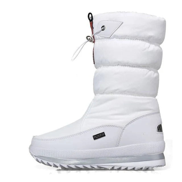 Loes | Women's Waterproof Puffer Snow Boots with Comfortable Casual Everyday Walking