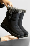 Fenna | Women's Waterproof Slip Resistant Mid Calf Boots with Comfortable Casual