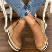 Talia | Women's Wedge Ankle Side Zip Platform Boots with Comfortable Casual