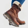 Anouk | Women's Winter Ankle Leather Lined Boots with Comfortable Casual Everyday