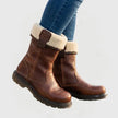 Anouk | Women's Winter Ankle Leather Lined Boots with Comfortable Casual Everyday