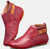 FJØRNA women's orthopedic ankle boots in breathable leather, featuring a stylish city flair design.