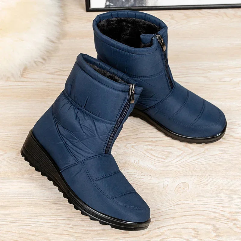 Ingeborg | Women's Ankle Zip-Up Winter Boots