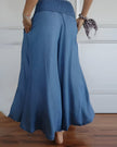 FJØRNA lightweight summer dress for women with elastic waist, breathable fabric, perfect for warm weather.
