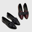 FJØRNA women's orthopedic loafers with heel and cushioned insole, stylish and supportive footwear for comfort and everyday wear.