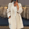 Bella | Women's Open Front Pocket Cardigan Sweater with Longline for Layering