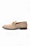 Men's FJØRNA horsebit loafers in classic leather finish, stylish slip-on shoes for men with elegant detailing.