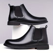 Chelsea Boots Brown Slip On Polished Cushioned Ankle Boots | Everett
