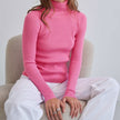 Ylvi | Women's Ribbed Knit Turtleneck Sweater