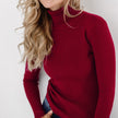 Ylvi | Women's Ribbed Knit Turtleneck Sweater