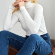 Ylvi | Women's Ribbed Knit Turtleneck Sweater