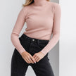 Ylvi | Women's Ribbed Knit Turtleneck Sweater