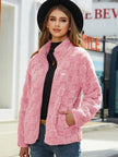 Carin | Women's Zip-Up Sherpa Jacket with Pockets