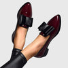FJØRNA women's orthopedic loafers with heel and cushioned insole, stylish and supportive footwear for comfortable walking.