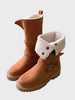 Harlow | Women's Winter Fur High Boots with Comfortable Casual Everyday Walking