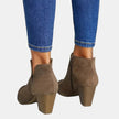 Hailey | Women's Block Heel Ankle Boots with Comfortable Casual Everyday Walking