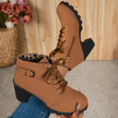 Aria | Women's Lace Up Heel Bold Comfort Boots with Every Step