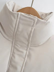 Cropped Jacket Women Oversized Relaxed Fit