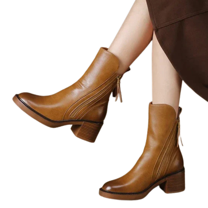 Taylor | Women's Platform Boots with Comfortable Casual Everyday Walking Lightweight