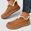 FJØRNA women's orthopedic slip-on shoes with zip-up design, heeled arch support and comfortable fit for daily wear.