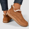 FJØRNA women's orthopedic slip-on shoes with zip-up design, heeled arch support, and comfortable fit for supportive footwear.