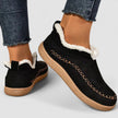 FJØRNA women's orthopedic slip-on shoes with zip-up design and heeled arch support, providing comfort and support.