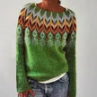 Sylvie | Women's Oversized Knit Sweater with O-Neck and Relaxed Fit for Layering