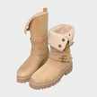Harlow | Women's Winter Fur High Boots with Comfortable Casual Everyday Walking