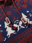 Giulia | Women's Fair Isle Reindeer Hooded Christmas Sweater