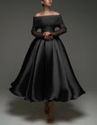 Pink satin midi dress for women by FJØRNA featuring strapless, A-line silhouette with shawl and strappy details.